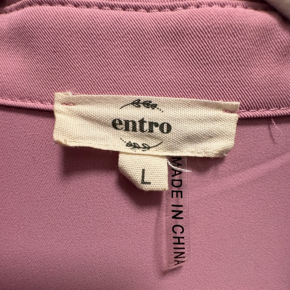 entro Pink Polo Top